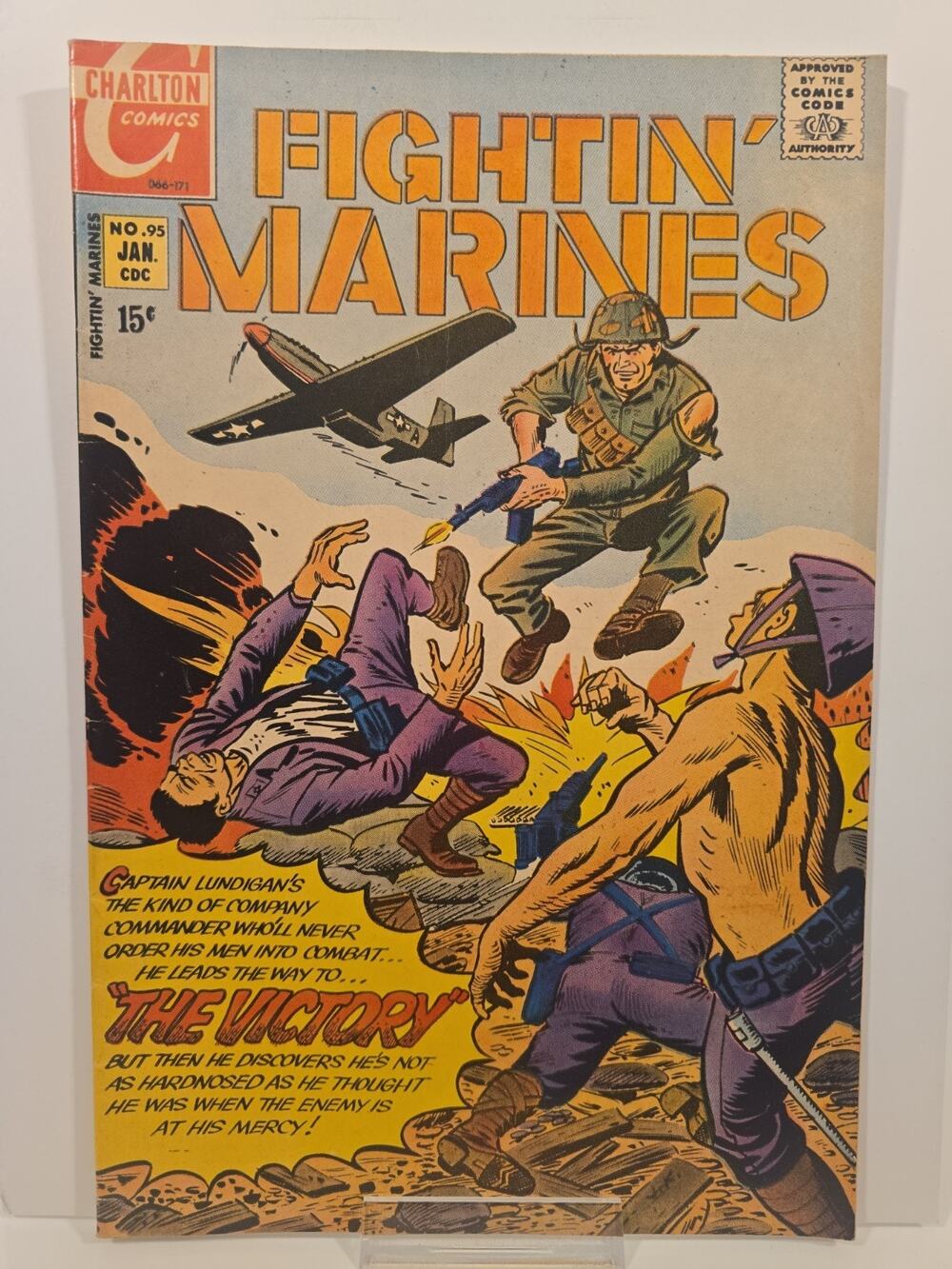 Fightin' Marines #95 Comic by Charlton Comics Original Series